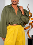 Arden Olive Jacket/Blouse