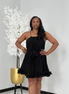 Black Chiffon Dress