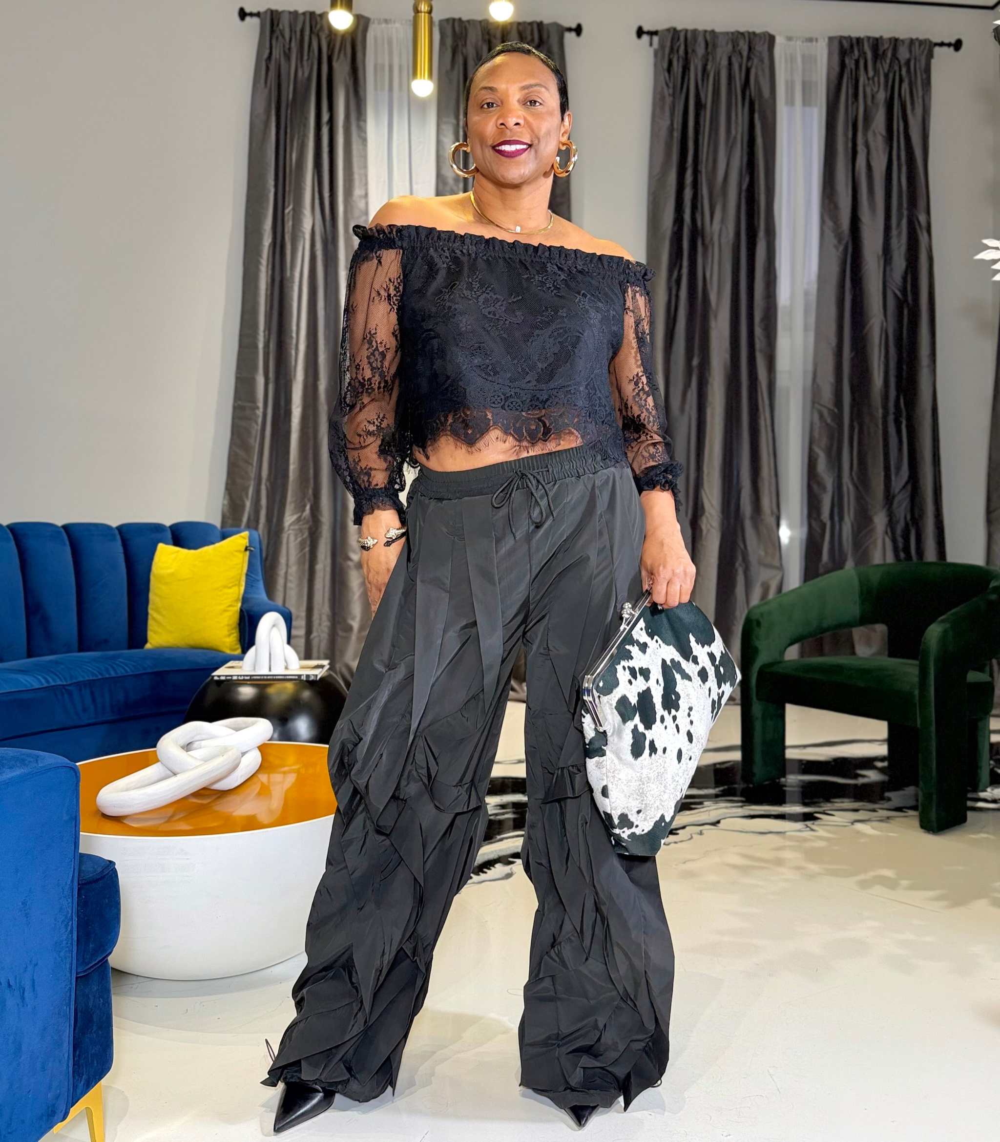 The Noire Pants - Black