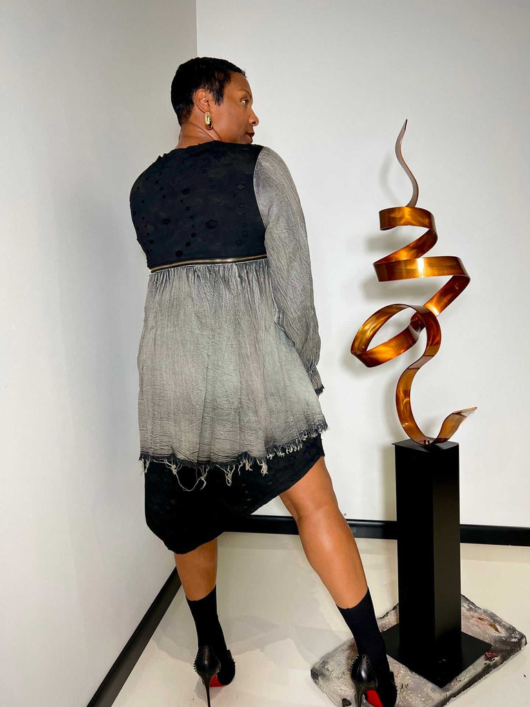 Greyson Distressed  Dress