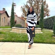 The Zebra  Dress