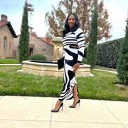 The Zebra  Dress