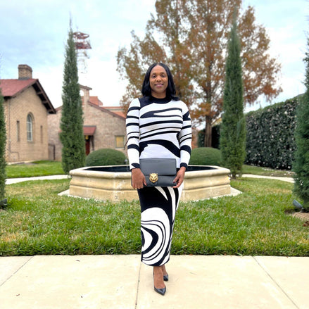 The Zebra  Dress