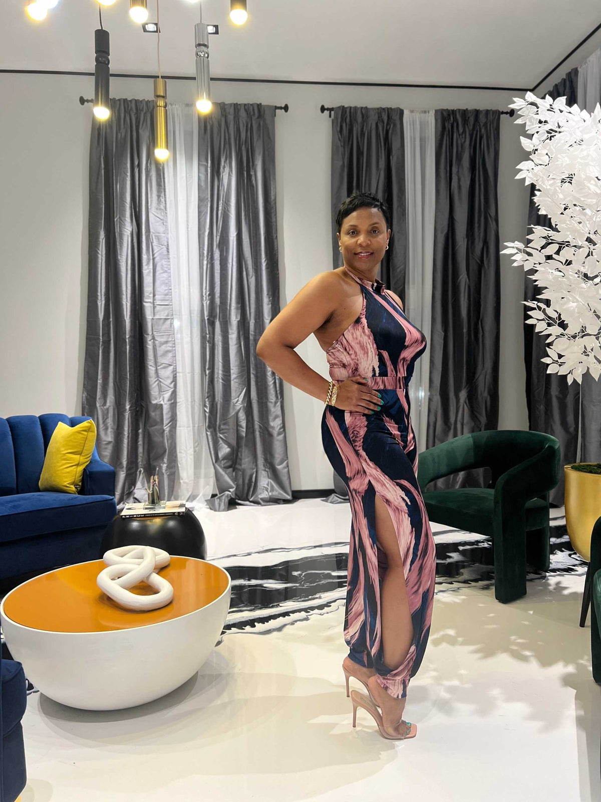 Midnight Blush Jumpsuit