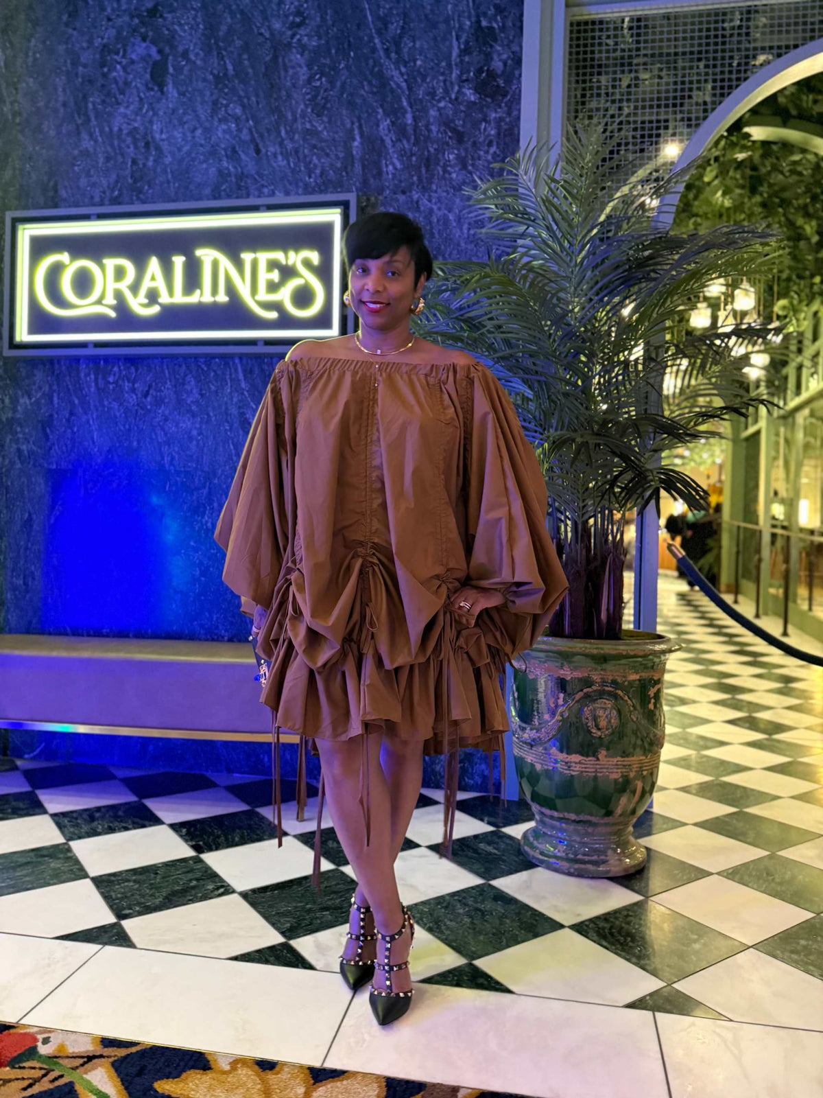 End All Be All Dress (Brown)