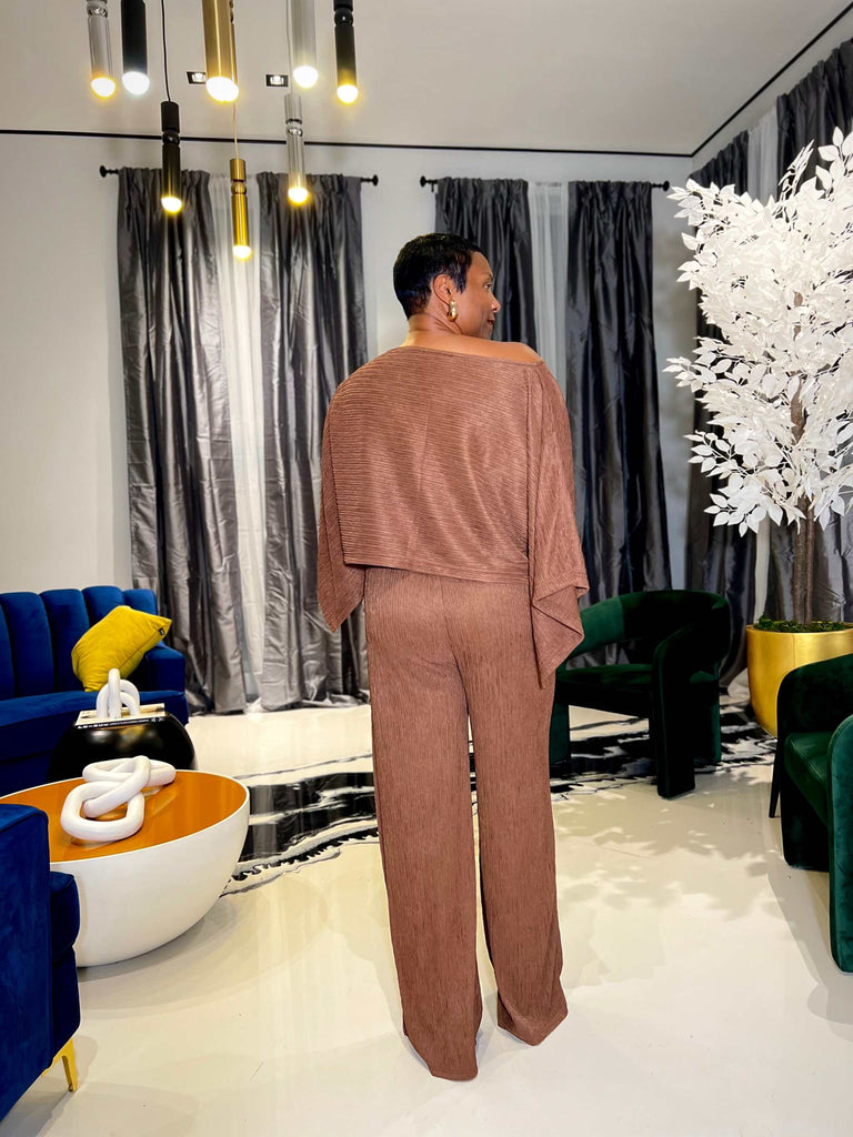 The Elise Set-Chestnut Brown