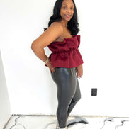 Jasmine Pleated Top