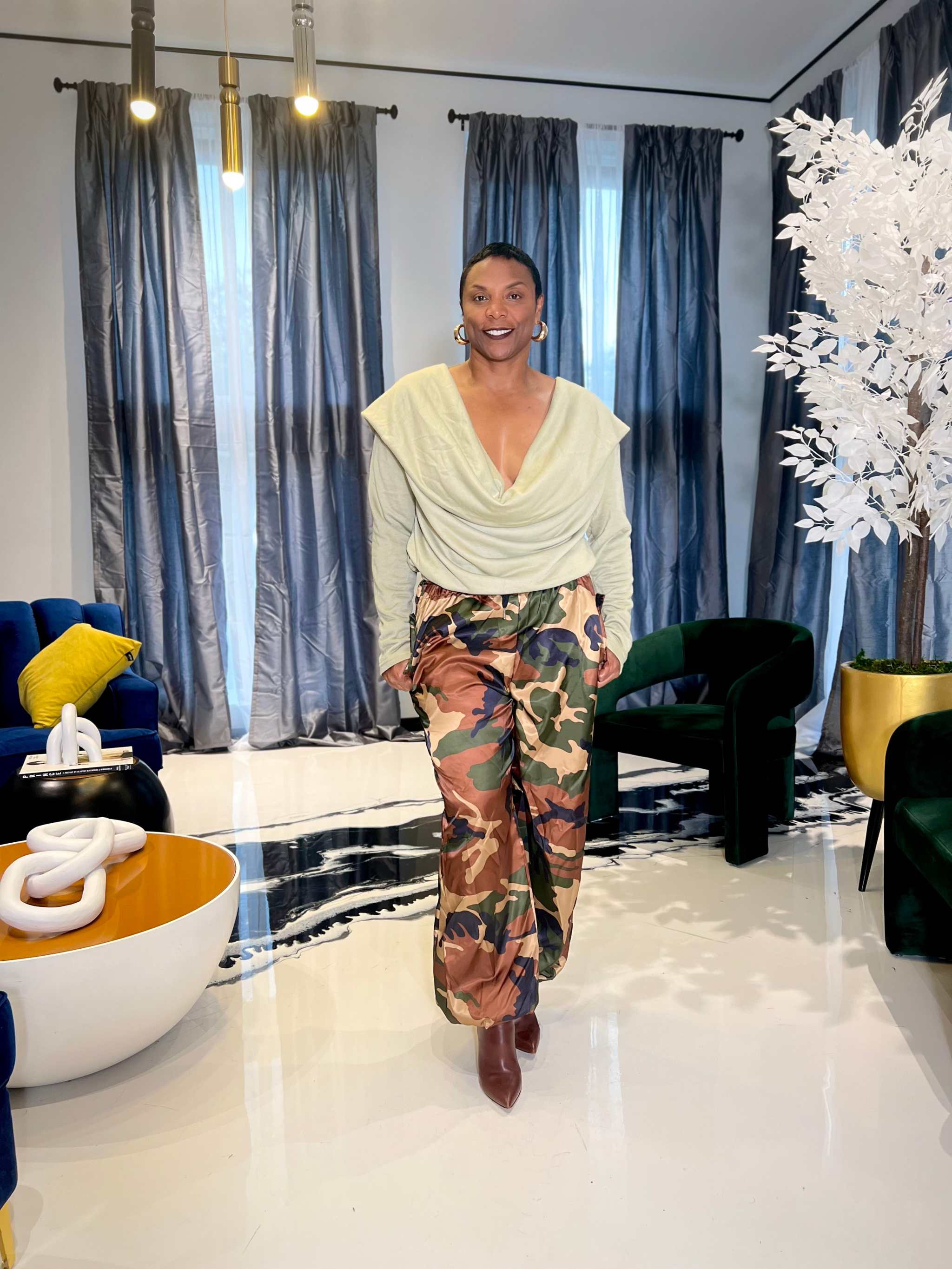 Camryn Camouflage Joggers