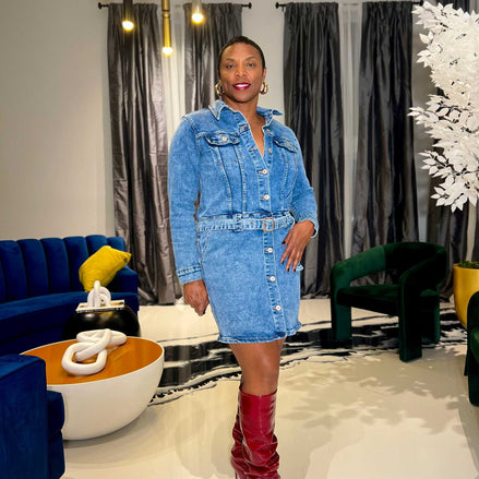 Harper Denim Dress