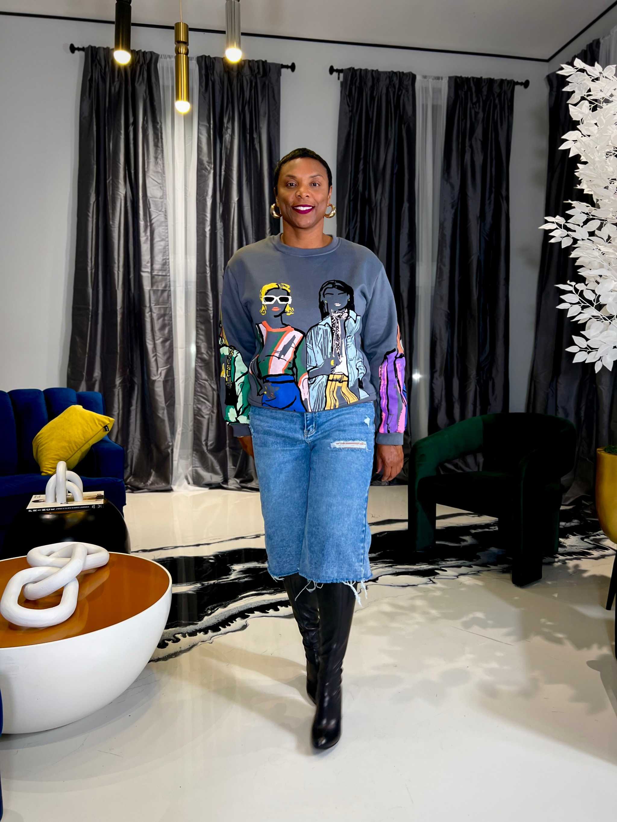 Diva Girls Grey Sweatshirt
