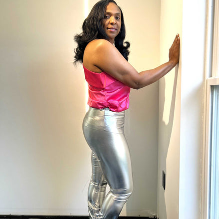  Faux Leather Leggings