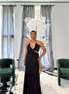 Giselle Black Maxi Dress
