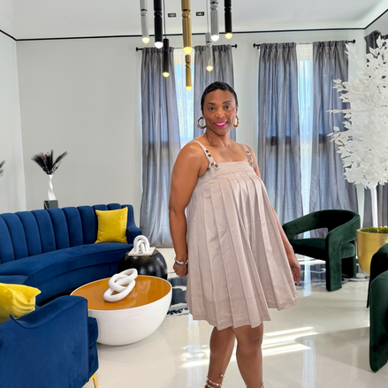 Monroe Khaki Denim Dress