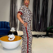 Soraya (Pant Set)-Leopard