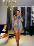 Leona Leopard Shirt Dress