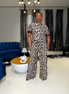 Soraya (Pant Set)-Leopard