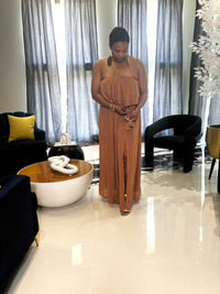 Sweetie Maxi Mocha Dress
