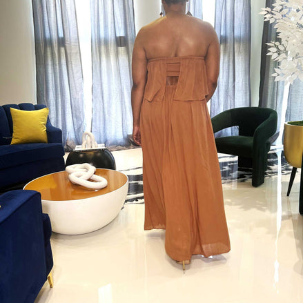 Sweetie Maxi Mocha Dress