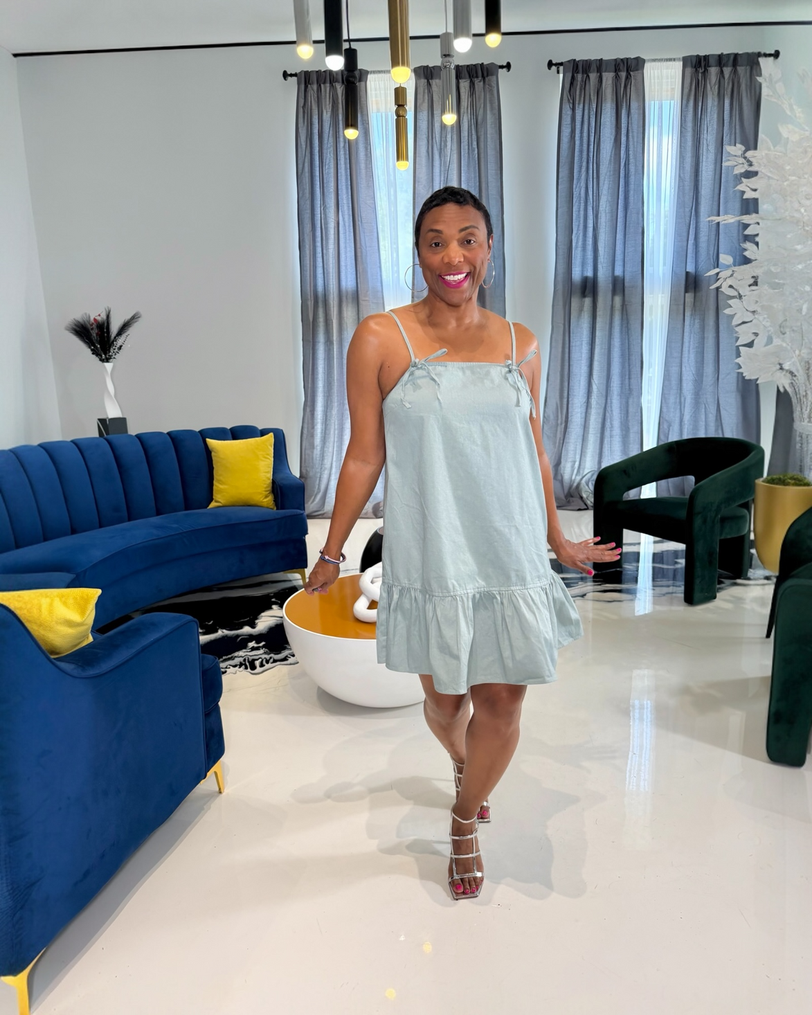Avery  Denim Dress