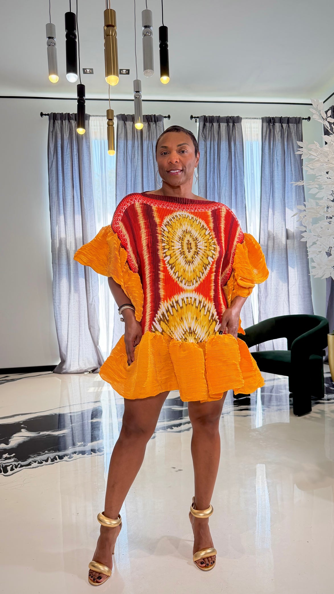 Solana Ruffle Tunic/Dress