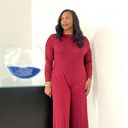 Draya (Burgundy Off The Shoulder Jumpsuit)