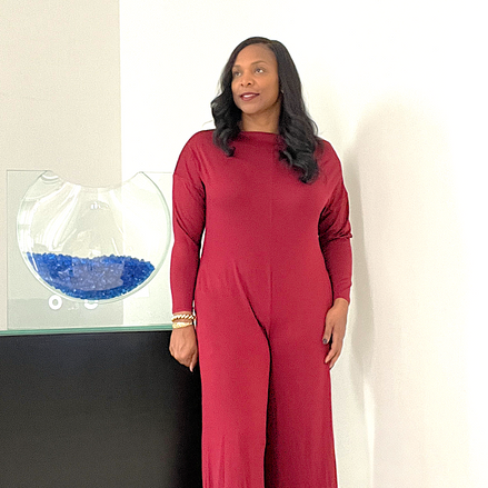 Draya (Burgundy Off The Shoulder Jumpsuit)