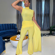 Sunshine (Yellow Mockneck Jumpsuit)