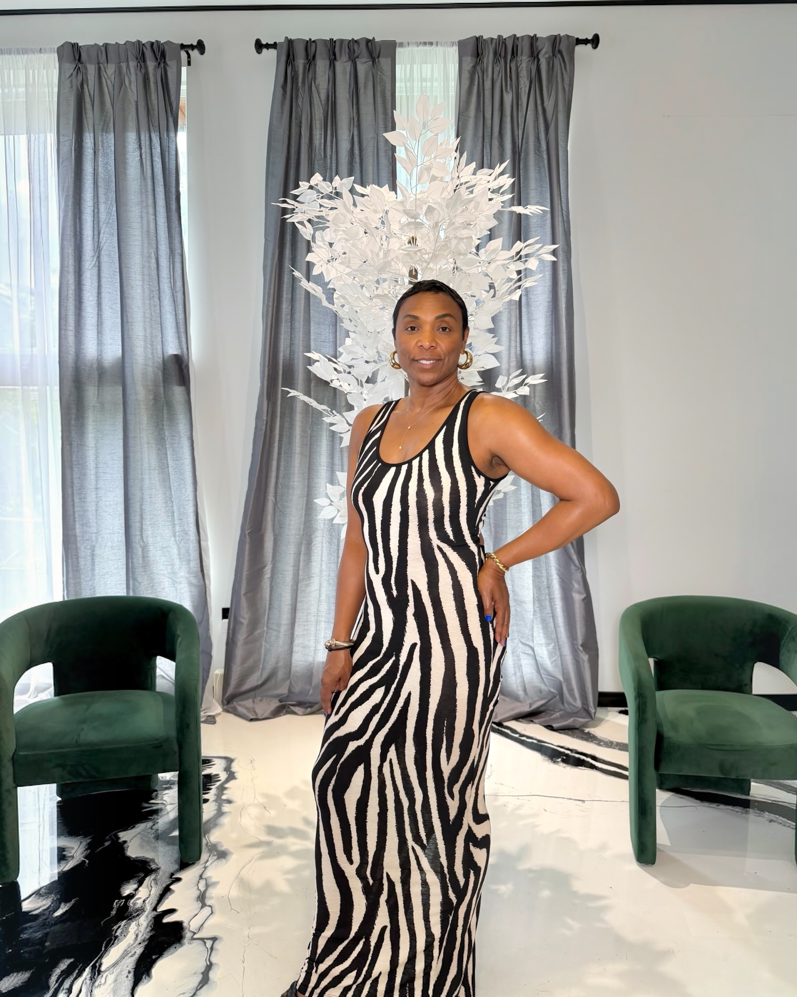 The Zebrina Dress