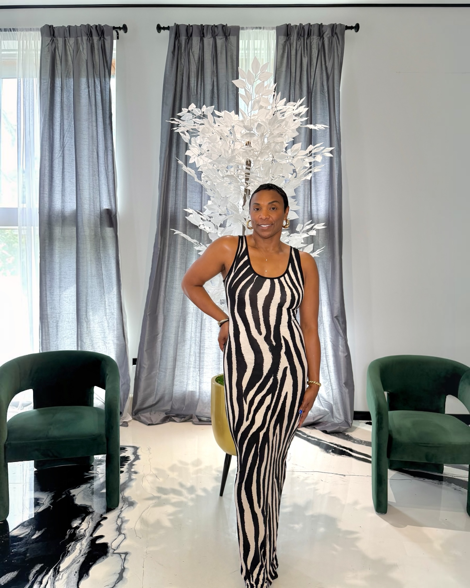 The Zebrina Dress
