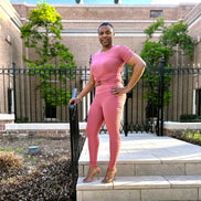 Ruby Ruched Set 