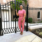 Ruby Ruched Set 