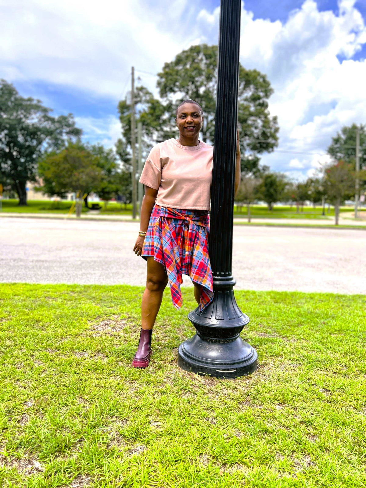 School Girl Plaid Skirt