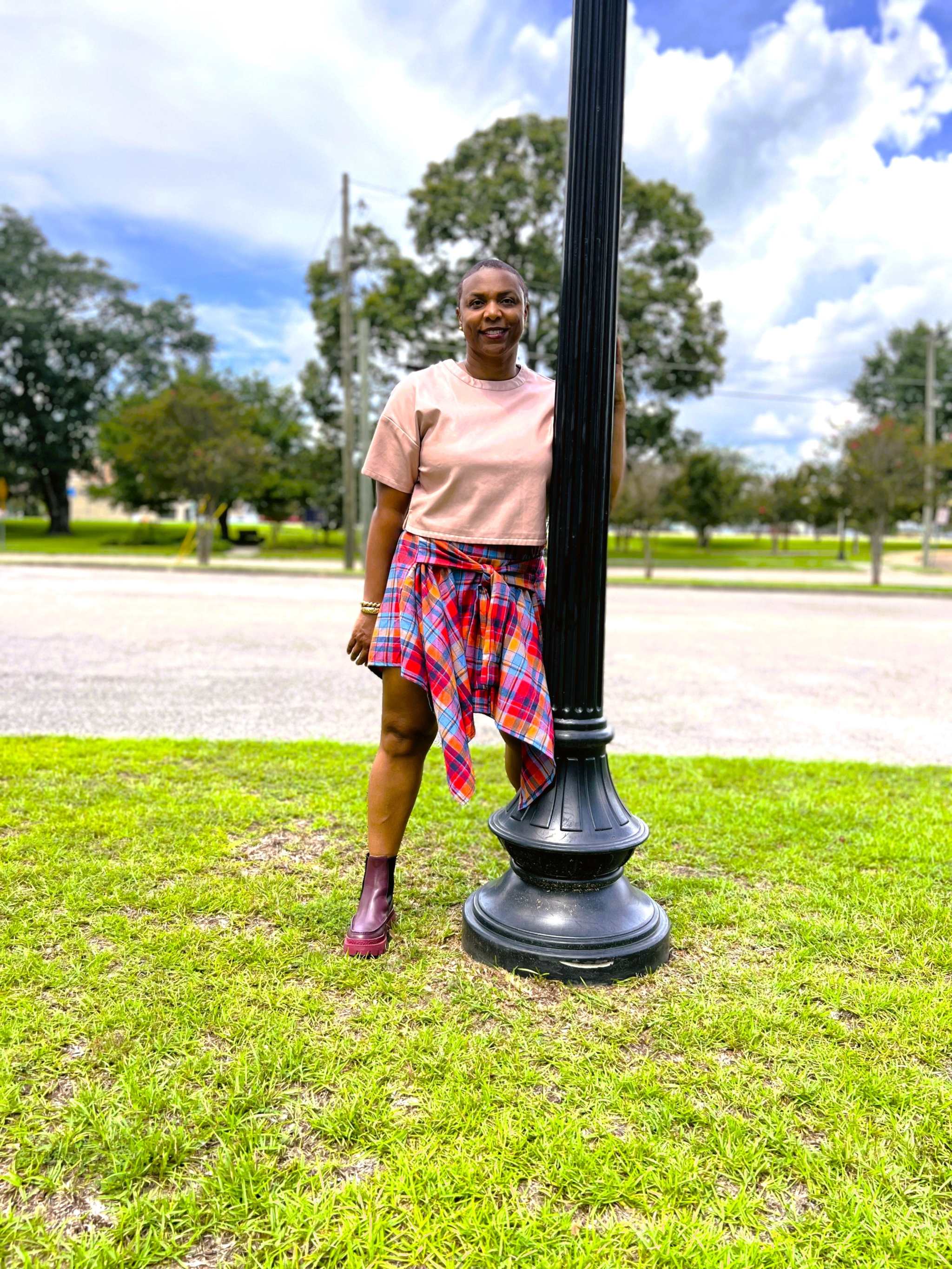 School Girl Plaid Skirt