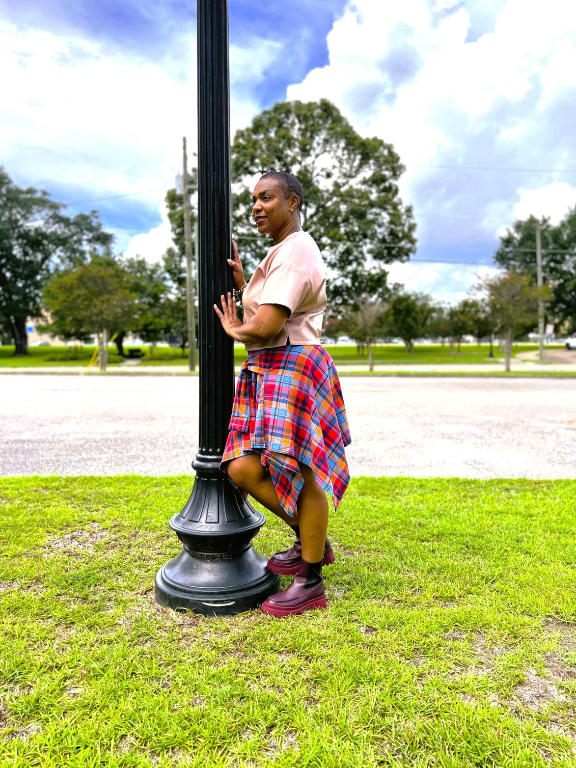 School Girl Plaid Skirt