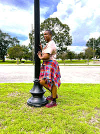 School Girl Plaid Skirt