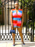 Katie Rainbow Romper