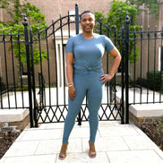 Ruby Ruched Set 