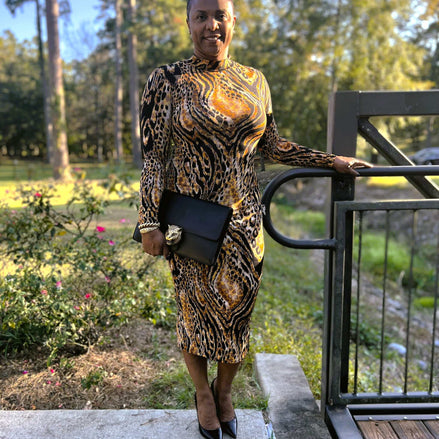 Feeling Myself Midi Dress
