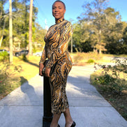 Feeling Myself Midi Dress